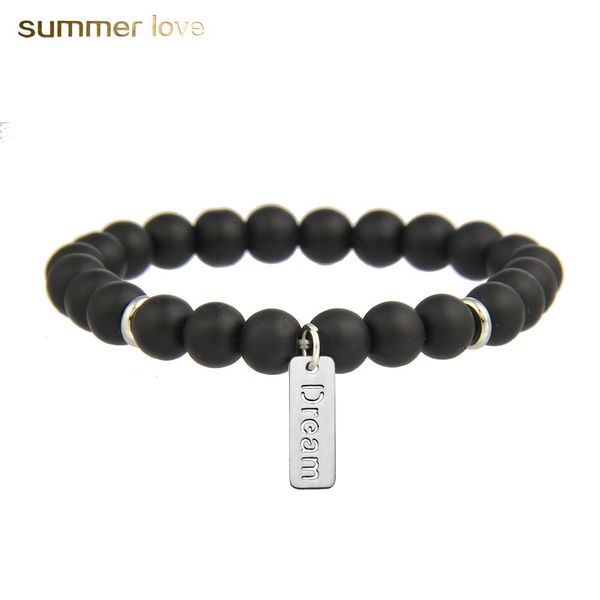 8mm black matte beads natural stone bracelets for men elasticity bracelet with anchor & dream & faith charm bracelets designer jewelry 2018
8mm black matte beads natural stone bracelets for men elasticity bracelet with anchor & dream & faith charm bracelets designer jewelry 2018