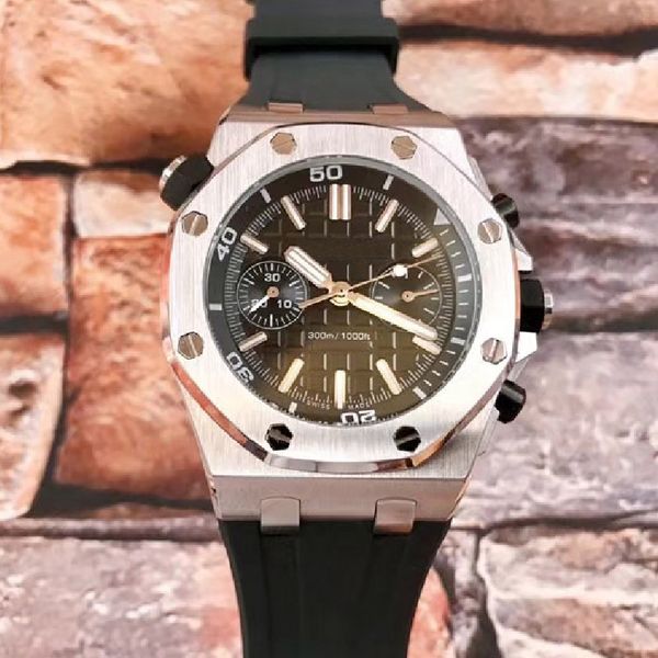 movement watches mens watches quartz watch vk movement watch five stitches sapphire waterproof diving wristwatch, Slivery;brown
movement watches mens watches quartz watch vk movement watch five stitches sapphire waterproof diving wristwatch, Slivery;brown