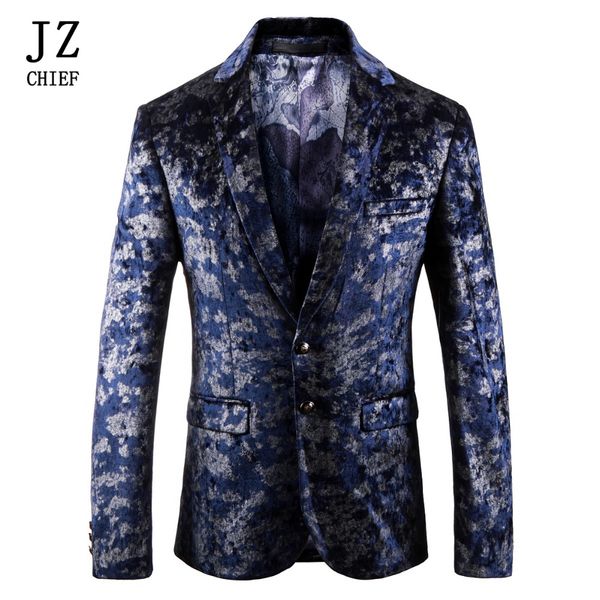 jz chief camouflage blazer men printed vintage jacket casual party prom stage suit coats slim fit jacket retro plus size velvet, White;black
jz chief camouflage blazer men printed vintage jacket casual party prom stage suit coats slim fit jacket retro plus size velvet, White;black