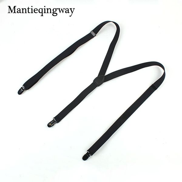 mantieqingway solid 2cm width suspenders 3 clips y-back mens adjustable braces wedding button belt gifts, Black;white
mantieqingway solid 2cm width suspenders 3 clips y-back mens adjustable braces wedding button belt gifts, Black;white