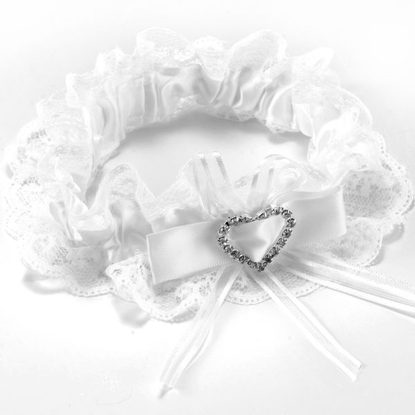 saf-garter white lace wedding accessory lucky bride bow rhinestone heart elastic tape #67, Black;white
saf-garter white lace wedding accessory lucky bride bow rhinestone heart elastic tape #67, Black;white