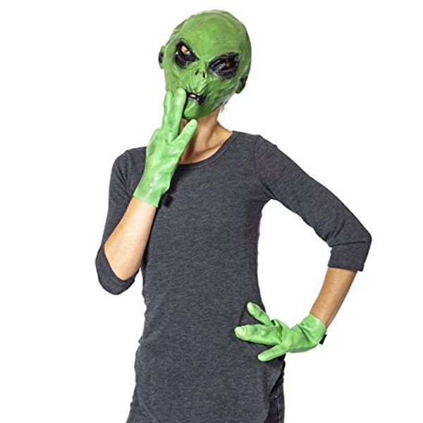 alien mask and gloves halloween realistic green ufo alien face head party cosplay scary halloween mask
alien mask and gloves halloween realistic green ufo alien face head party cosplay scary halloween mask