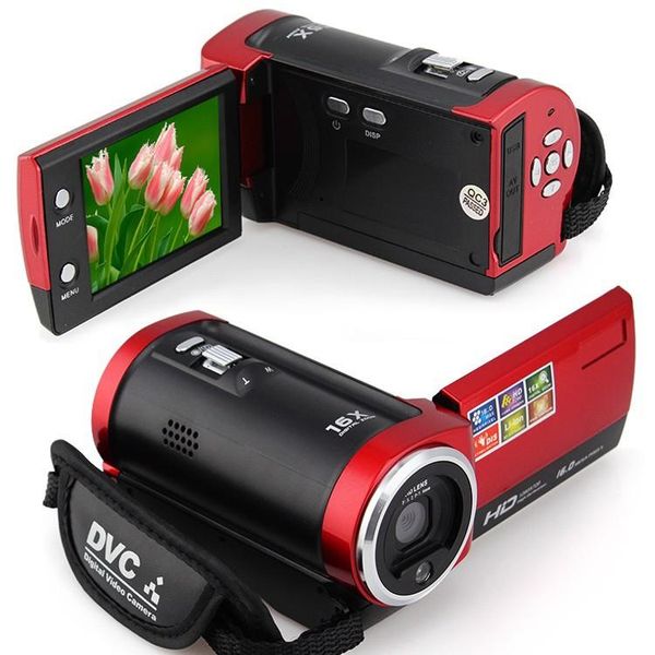 C6 Camera 720P HD 16MP 16x Zoom 2.7'' TFT LCD Digital Video Camera DV DV MOQ:1PCS