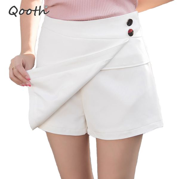 qooth 2018 spring summer skirt women short skort high waist solid preppy style a-line skirt school students' mini qh1090, Black
qooth 2018 spring summer skirt women short skort high waist solid preppy style a-line skirt school students' mini qh1090, Black