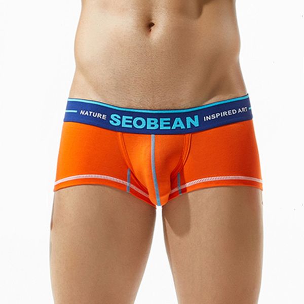 new seobean men's cotton boxers underwear comfortable fine classic trunk men's underwear low-waist boxer orange, Black;white
new seobean men's cotton boxers underwear comfortable fine classic trunk men's underwear low-waist boxer orange, Black;white