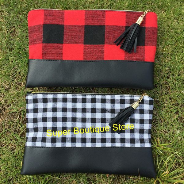 wholesale monogram customize buffalo plaid makeup bags women handbag clutch red black plaid cosmetic bag 2 colors mixed
wholesale monogram customize buffalo plaid makeup bags women handbag clutch red black plaid cosmetic bag 2 colors mixed
