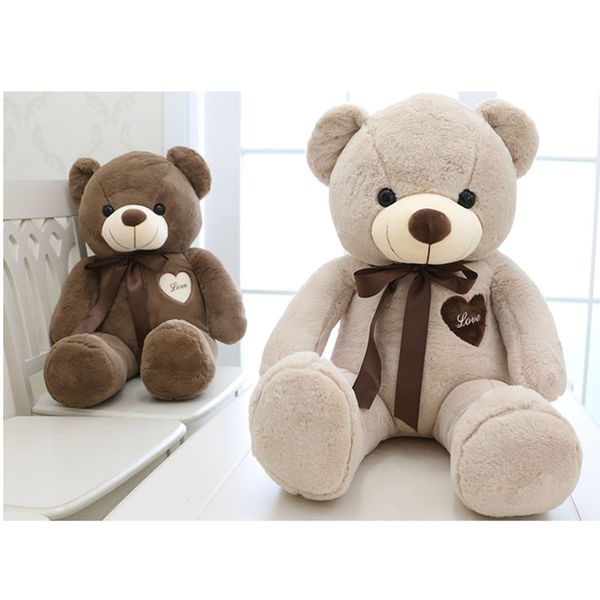 80cm/100cm large teddy bear plush toy cute huge stuffed soft bear wear bowknot kids toy birthday gift for girlfriend
80cm/100cm large teddy bear plush toy cute huge stuffed soft bear wear bowknot kids toy birthday gift for girlfriend