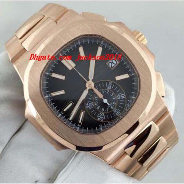 luxury wristwatch new automatic n@utilus 5980/1r black dial 18kt rose gold mint mens watch men's watches, Slivery;brown
luxury wristwatch new automatic n@utilus 5980/1r black dial 18kt rose gold mint mens watch men's watches, Slivery;brown