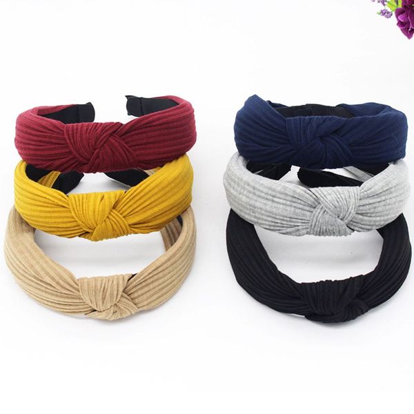 1pc solid soft knotted headband hairband for women lady girls bow hair hoop hair accessories headwear
1pc solid soft knotted headband hairband for women lady girls bow hair hoop hair accessories headwear
