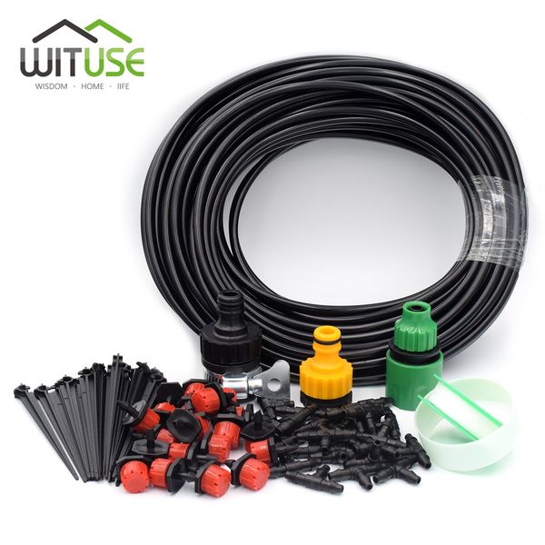 drip irrigation system 30m/25m/15m/5m automatic micro garden dripper head connector for flowerspot garden plants watering kits
drip irrigation system 30m/25m/15m/5m automatic micro garden dripper head connector for flowerspot garden plants watering kits