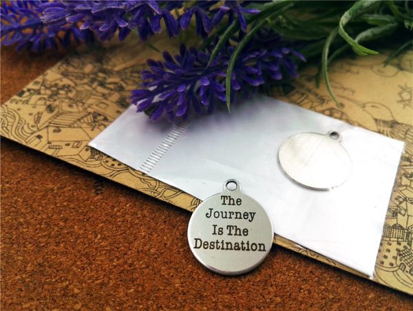 40pcs--"the journey is the destination"stainless steel charms more style for choosing diy charms pendants for necklace, Bronze;silver
40pcs--"the journey is the destination"stainless steel charms more style for choosing diy charms pendants for necklace, Bronze;silver
