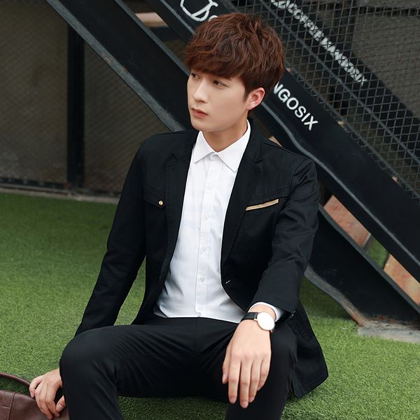 blazers men korea touch figure autumn new fund two washed long-sleeved suit male 851 p80 cotton component percentages, White;black
blazers men korea touch figure autumn new fund two washed long-sleeved suit male 851 p80 cotton component percentages, White;black