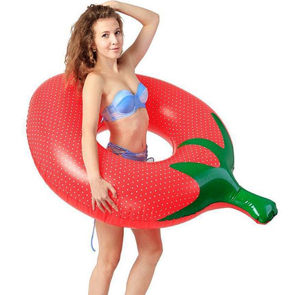 inflatable swimming ring strawberry circle air mattress pool floating island water fun boia piscina party toys for child
inflatable swimming ring strawberry circle air mattress pool floating island water fun boia piscina party toys for child