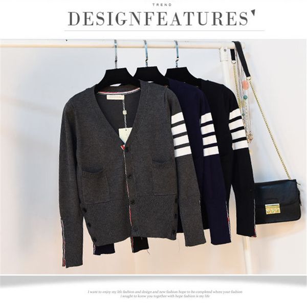 New Autumn women or men Thom B Men Casual Sweater V-Neck Slim Fit Knitting Mens Sweaters And Pullovers Men
New Autumn women or men Thom B Men Casual Sweater V-Neck Slim Fit Knitting Mens Sweaters And Pullovers Men