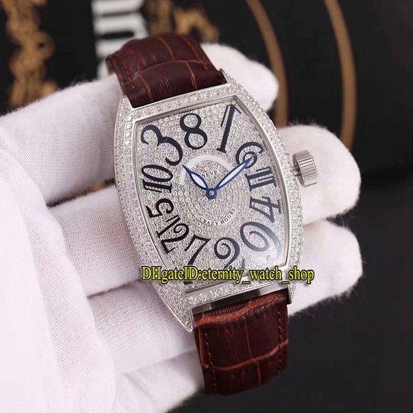 6 color luxury crazy hours 7851 ch d diamonds dial japan miyota automatic mens watch silver diamond case brown leather band gents watches, Slivery;brown
6 color luxury crazy hours 7851 ch d diamonds dial japan miyota automatic mens watch silver diamond case brown leather band gents watches, Slivery;brown