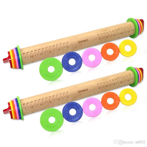wooden rolling pins with degree scale adjustable height thickness dough roller resuable eco friendly baking tools new arrival 25zr dd
wooden rolling pins with degree scale adjustable height thickness dough roller resuable eco friendly baking tools new arrival 25zr dd