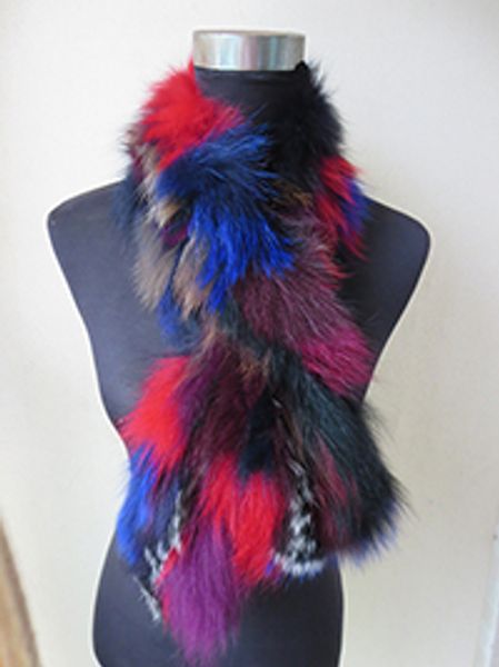 winter warm real fox fur neckerchief scarf /colorful knitted soft fashion women, Blue;gray
winter warm real fox fur neckerchief scarf /colorful knitted soft fashion women, Blue;gray