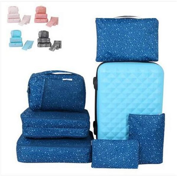 6pcs/lot waterproof travel bag set 2018 wholesales clothes storage bag suitcase finishing bag organizer pouch
6pcs/lot waterproof travel bag set 2018 wholesales clothes storage bag suitcase finishing bag organizer pouch