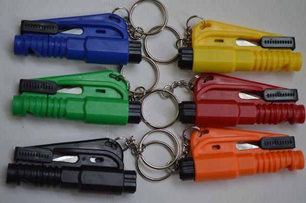 100pcs mini safety hammer emergency 3 in 1 sos whistle seat belt cutter window break escape window glass breaker keychain whistle knife
100pcs mini safety hammer emergency 3 in 1 sos whistle seat belt cutter window break escape window glass breaker keychain whistle knife