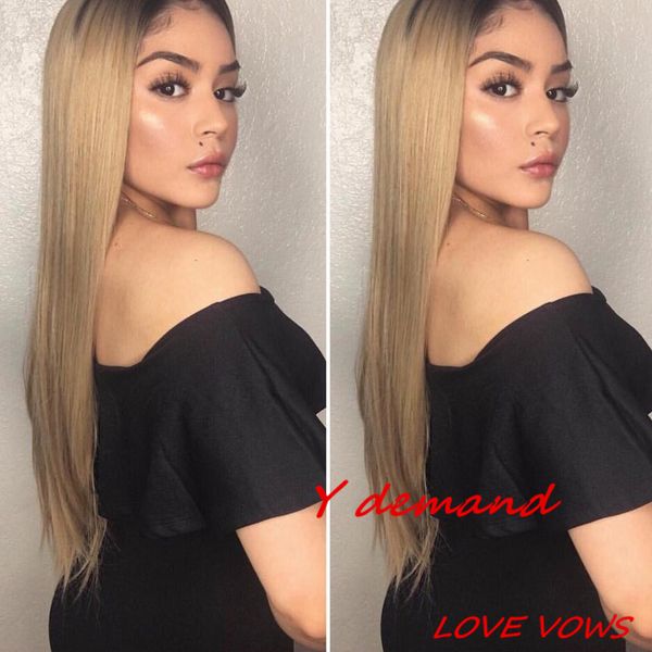 7 colors wholesale ombre long straight wigs two tone style synthetic hair wig for any skin color, Black
7 colors wholesale ombre long straight wigs two tone style synthetic hair wig for any skin color, Black