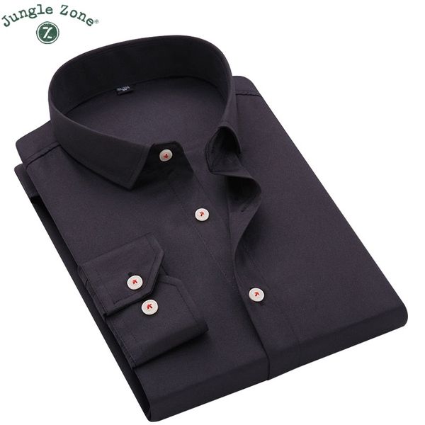 men's shirt long sleeve slim 2018 new fashion designer solid color men's shirts for business shirts -4xl, White;black
men's shirt long sleeve slim 2018 new fashion designer solid color men's shirts for business shirts -4xl, White;black
