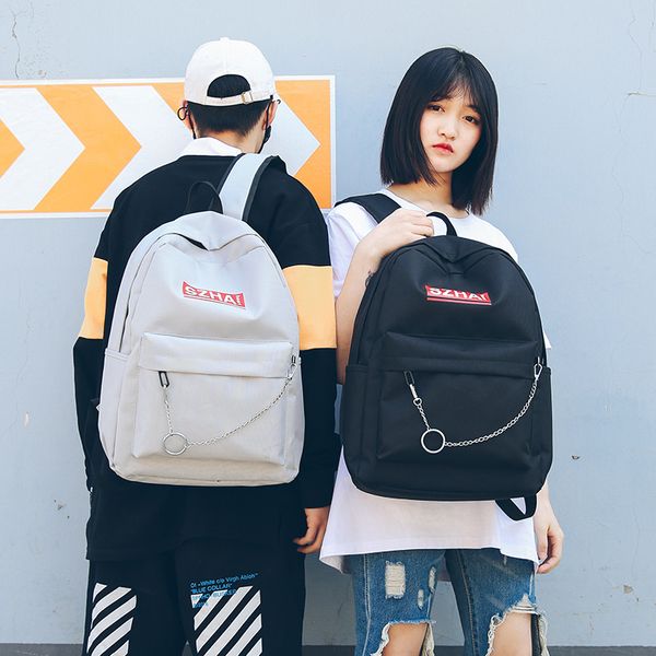 light backpack chesapeake female leisure contracted joker large capacity backpack tide street snap, male students
light backpack chesapeake female leisure contracted joker large capacity backpack tide street snap, male students