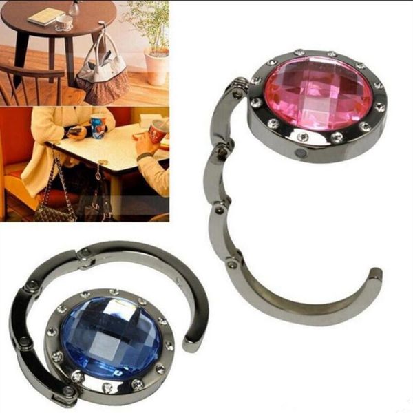 portable rhinestone folding handbag purse bag hook crystal alloy hanger holder bag hanger hook 12 colors
portable rhinestone folding handbag purse bag hook crystal alloy hanger holder bag hanger hook 12 colors
