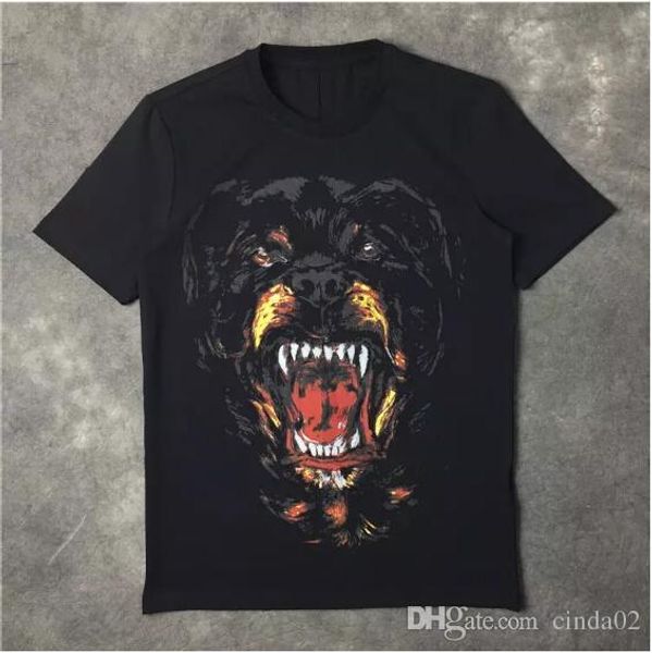 New Fashion Rottweiler dog print High quality O-neck Black tee t shirts for men women cotton free shipping
New Fashion Rottweiler dog print High quality O-neck Black tee t shirts for men women cotton free shipping