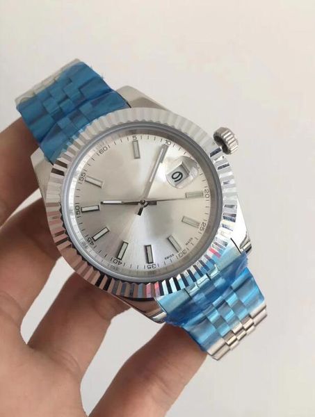 6 style sell fashion watches 41 mm 126334 stainless steel date just asia 2813 automatic mechanical men's wristwatches, Slivery;brown
6 style sell fashion watches 41 mm 126334 stainless steel date just asia 2813 automatic mechanical men's wristwatches, Slivery;brown