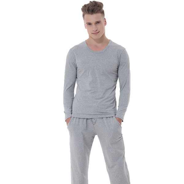 men's pajamas elastic thin cotton sleepwear casual homewear homme pyjamas sets nightwear autumn winter long sleeves, Black;brown
men's pajamas elastic thin cotton sleepwear casual homewear homme pyjamas sets nightwear autumn winter long sleeves, Black;brown