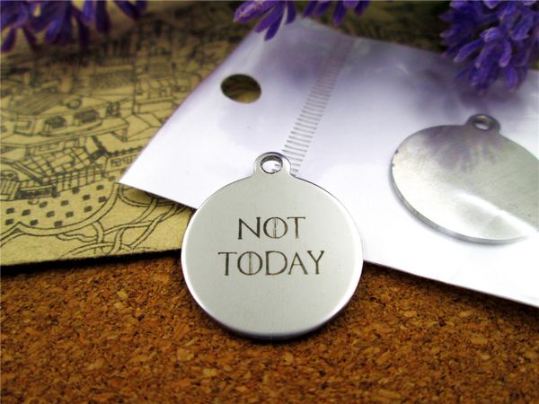 40pcs--" not today"stainless steel charms more style for choosing diy charms pendants for necklace, Bronze;silver
40pcs--" not today"stainless steel charms more style for choosing diy charms pendants for necklace, Bronze;silver