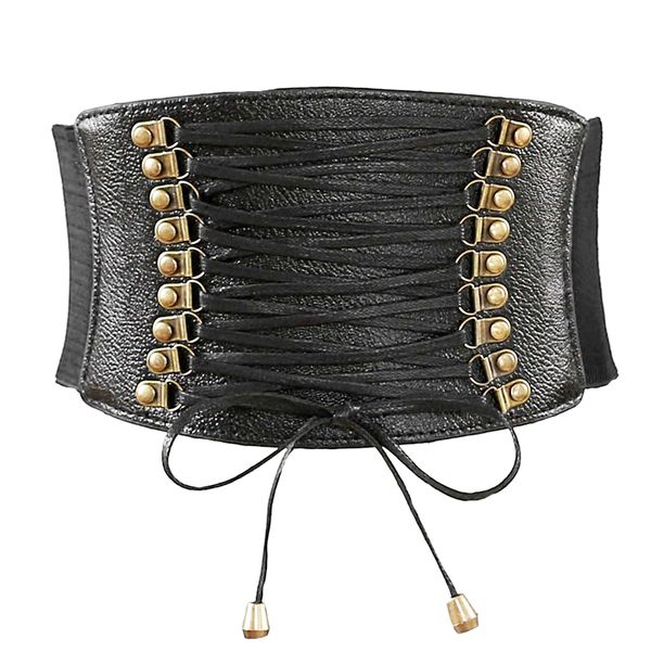 bustiers & corsets vintage steampunk corset leather belt for women gothic lace up underbust and with zip waist shape corselet, Black;white
bustiers & corsets vintage steampunk corset leather belt for women gothic lace up underbust and with zip waist shape corselet, Black;white