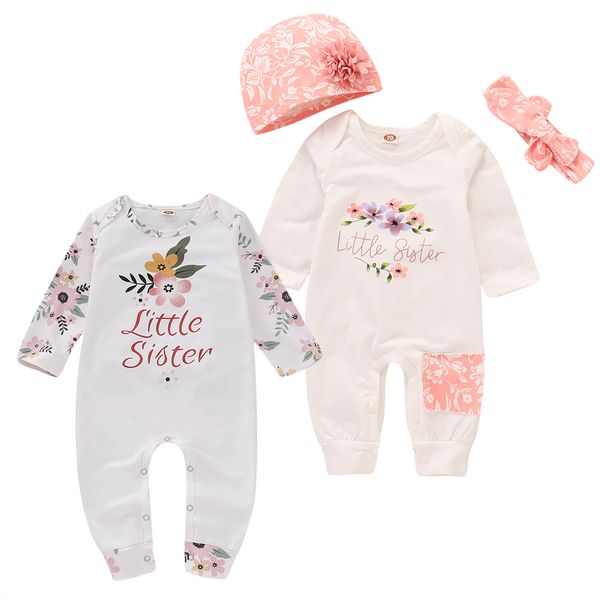 mikrdoo todler newborn baby girls cute little sister letters romper clothes floral print long sleeve jumpsuit with hat headband outfit, Blue
mikrdoo todler newborn baby girls cute little sister letters romper clothes floral print long sleeve jumpsuit with hat headband outfit, Blue