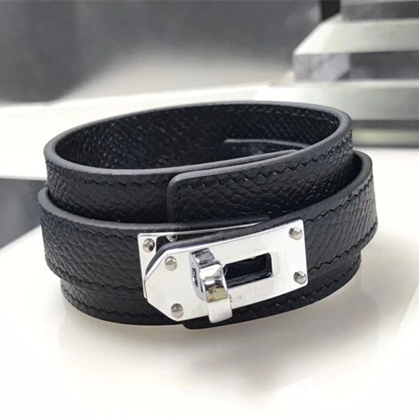 wholesale titanium steel h leather bracelet round button wide h brand bangle women bracelet fashion jewelry couple bracelets, Black
wholesale titanium steel h leather bracelet round button wide h brand bangle women bracelet fashion jewelry couple bracelets, Black