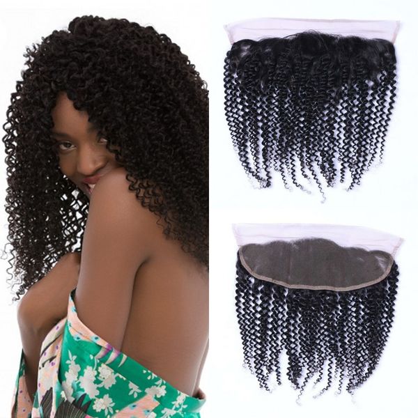 13x4 ear to ear lace frontal indian virgin human hair kinky curly frontal closure with baby hair, Black;brown
13x4 ear to ear lace frontal indian virgin human hair kinky curly frontal closure with baby hair, Black;brown