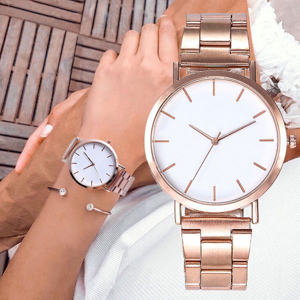 women lady student wrist quartz watch round simple alloy strap christmas gift ll@17, Slivery;brown
women lady student wrist quartz watch round simple alloy strap christmas gift ll@17, Slivery;brown