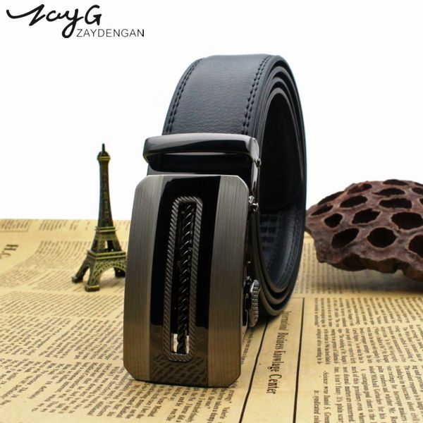 zayg men simple stitching alloy automatic buckle belt genuine leather luxury male belts men fashion classic belt business, Black;brown
zayg men simple stitching alloy automatic buckle belt genuine leather luxury male belts men fashion classic belt business, Black;brown