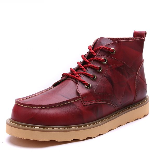 warm men's winter genuine leather ankle boots men autumn waterproof snow boots leisure martin autumn boots shoes mens, Black
warm men's winter genuine leather ankle boots men autumn waterproof snow boots leisure martin autumn boots shoes mens, Black