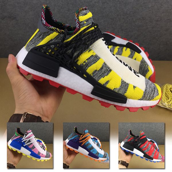 2019 Pharrell Williams X Human Race Solar Pack Running Shoes For Men Women Sport Holi Cream Trail Designer Sneakers Men Trainers Size 36-46
2019 Pharrell Williams X Human Race Solar Pack Running Shoes For Men Women Sport Holi Cream Trail Designer Sneakers Men Trainers Size 36-46