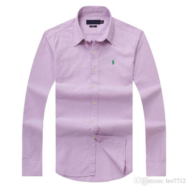 2018 autumn winter men's long-sleeved Dress shirt men's casual POLO small horse shirts fashion USA Brand RL Oxford social shirt
2018 autumn winter men's long-sleeved Dress shirt men's casual POLO small horse shirts fashion USA Brand RL Oxford social shirt