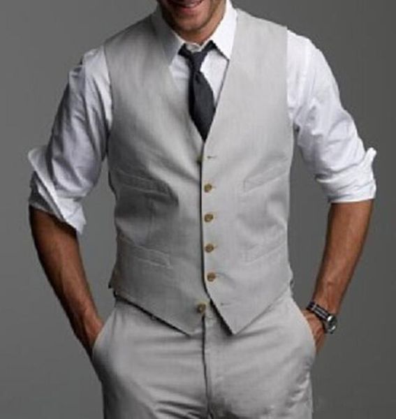 light gray wedding groom vests slim fit normal mens waistcoat vest custom made for wedding tuxedos, Black;gray
light gray wedding groom vests slim fit normal mens waistcoat vest custom made for wedding tuxedos, Black;gray