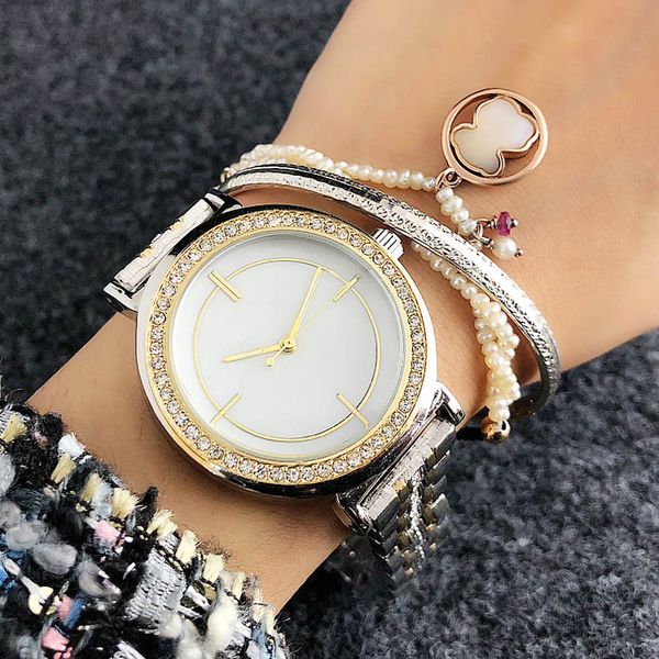 fashion brand crystal style girl watch m7087 band women's quartz wrist metal steel vkkem, Slivery;brown
fashion brand crystal style girl watch m7087 band women's quartz wrist metal steel vkkem, Slivery;brown