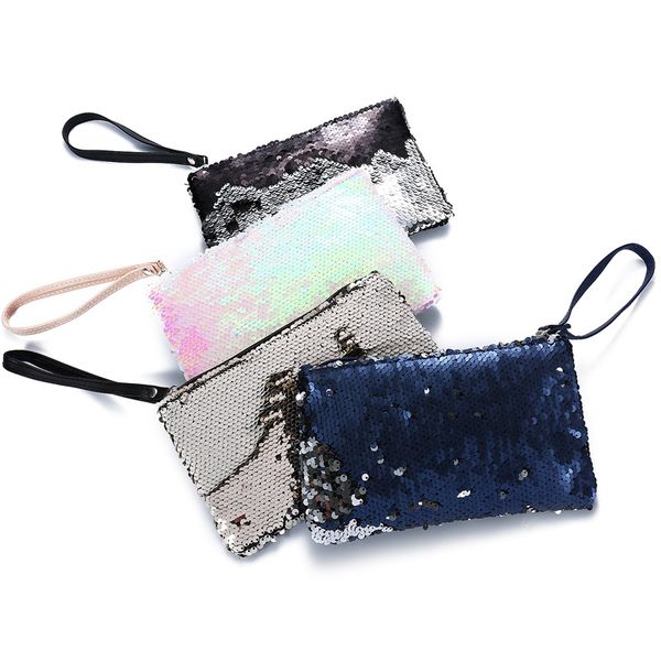 fashion mermaid sequins women cosmetic bag large capacity clutch handbag evening clutch envelope bag blingbling makeup bag pouch
fashion mermaid sequins women cosmetic bag large capacity clutch handbag evening clutch envelope bag blingbling makeup bag pouch