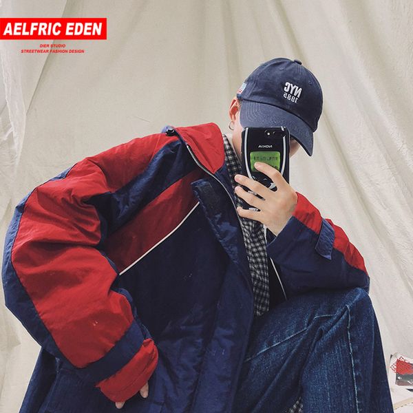 aelfric eden vintage color block mens hoodies thick parkas streetwear 2018 winter harajuku hip hop warm jackets windbreaker mc32, Black
aelfric eden vintage color block mens hoodies thick parkas streetwear 2018 winter harajuku hip hop warm jackets windbreaker mc32, Black