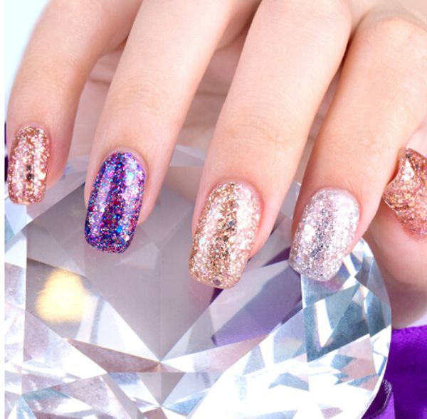 professional uv gelpolish diamond glitter uv nail polish nail art manicure uv nail gel polish soak off sequins gel, Red;pink
professional uv gelpolish diamond glitter uv nail polish nail art manicure uv nail gel polish soak off sequins gel, Red;pink