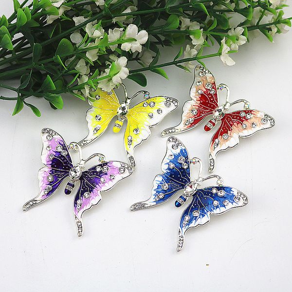 girls coat vintage butterfly brooches pin rhinestones women corsages scarf clips brooches butterfly insect brooches pin, Gray
girls coat vintage butterfly brooches pin rhinestones women corsages scarf clips brooches butterfly insect brooches pin, Gray