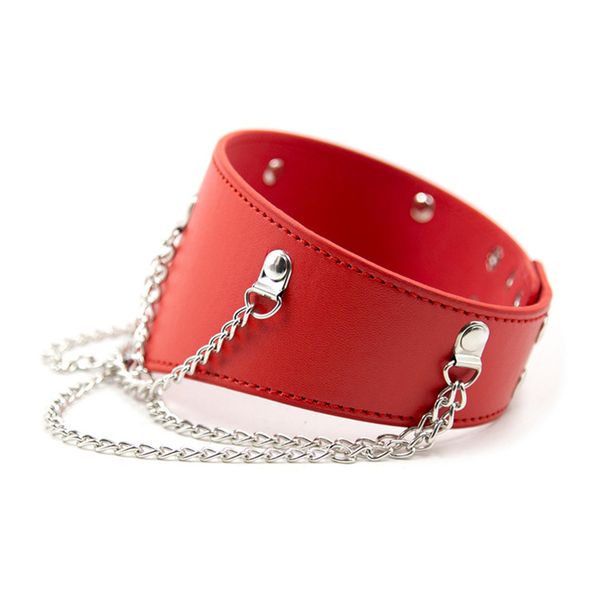 chain leather neck collars pu metal harness necklace bondage with game for fetish flirting women toys restraints cqwpu
chain leather neck collars pu metal harness necklace bondage with game for fetish flirting women toys restraints cqwpu