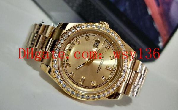 luxury 18kt gold day date president 8+2 diamond 18048 automatic movement watch men's sport wrist watches, Slivery;brown
luxury 18kt gold day date president 8+2 diamond 18048 automatic movement watch men's sport wrist watches, Slivery;brown