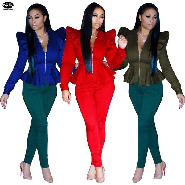 hongmiao 2018 new fashion casual women tracksuits long sleeve and elastic waist pants bodycon slim two piece set, White;black
hongmiao 2018 new fashion casual women tracksuits long sleeve and elastic waist pants bodycon slim two piece set, White;black