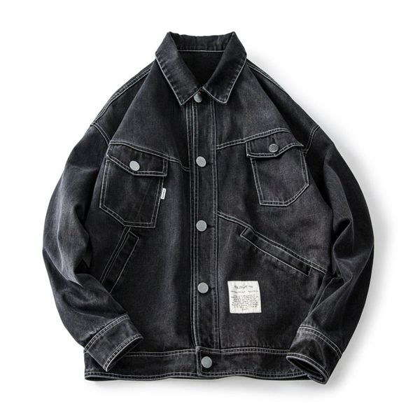 2018 autumn and winter new japanese diurnal cowboy jacket young cowboy clothes cxy170, Black;brown
2018 autumn and winter new japanese diurnal cowboy jacket young cowboy clothes cxy170, Black;brown